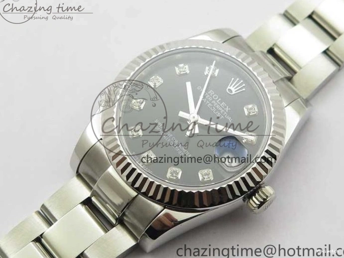 Bracelet Edition SS Crystal BP Oyster 31mm Black Dial on 278271 Maker Datejust Best 0309
